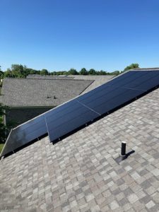 Solar panel cleaning services