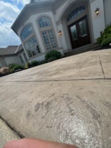 Concrete cleaning and sealing services