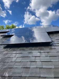 Solar panel cleaning services