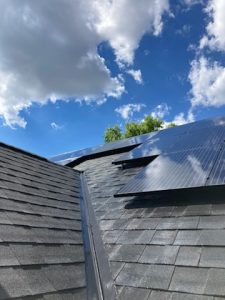 Solar panel cleaning services