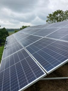 Solar panel cleaning services