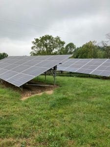 Solar panel cleaning services