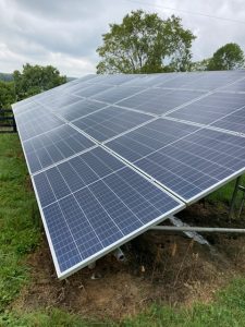 Solar panel cleaning services