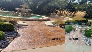 Concrete cleaning and sealing services